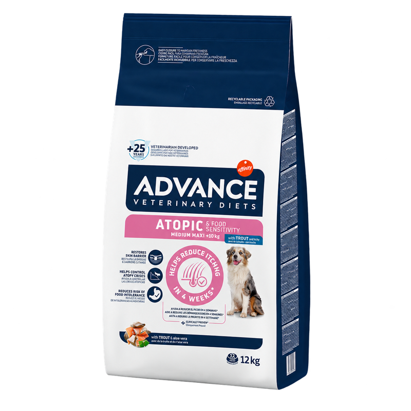 Affinity Advance Veterinary Diets Atopic truite pour chien