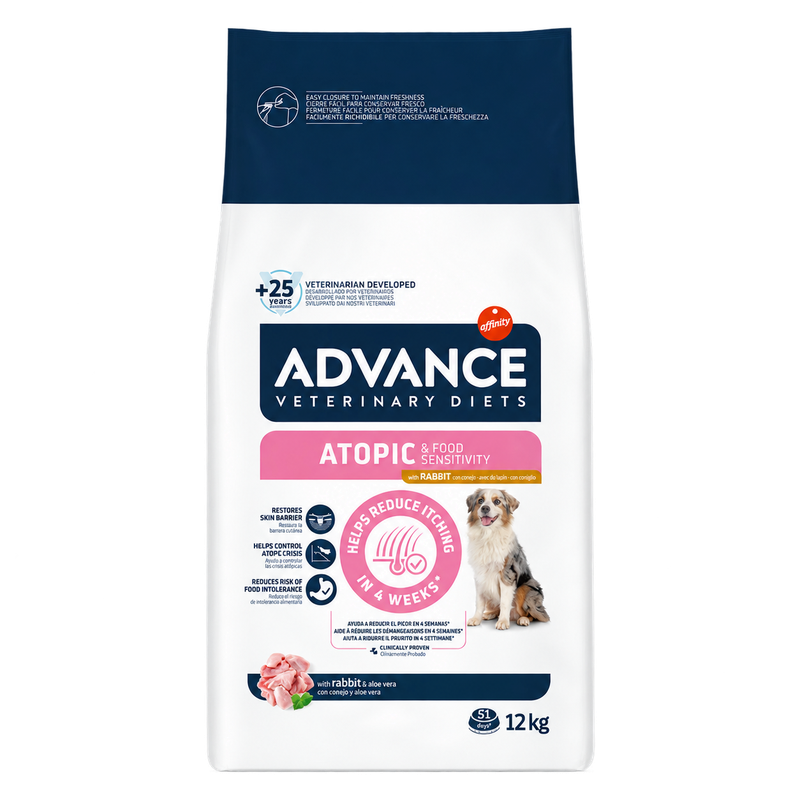 Affinity Advance Veterinary Diets Atopic lapin pour chien