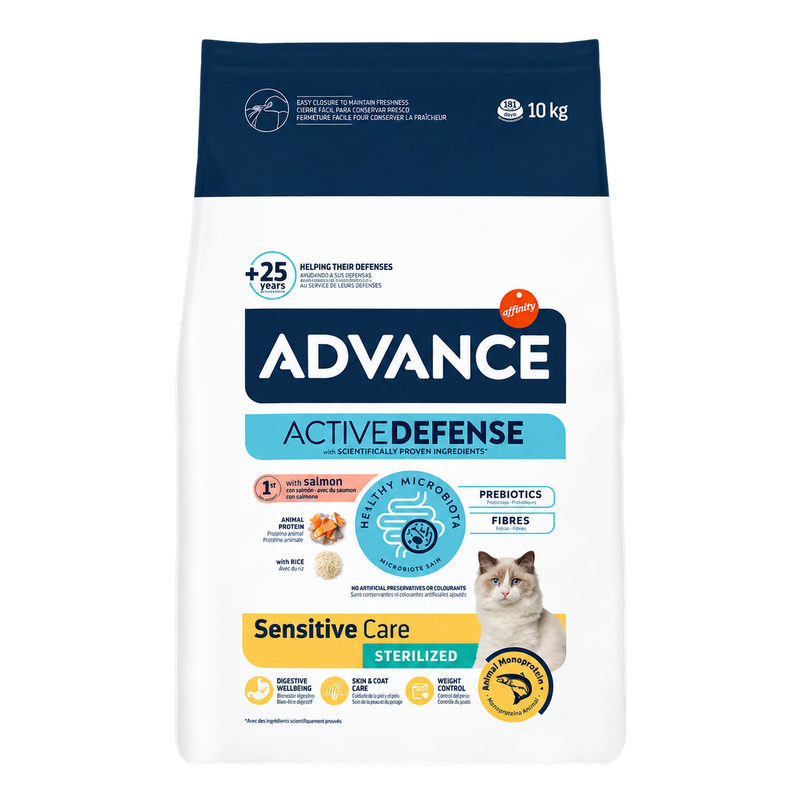 Affinity Advance Sterilized Sensitive, saumon pour chat
