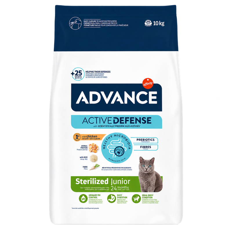 Affinity Advance Sterilized Junior 24 poulet pour chat
