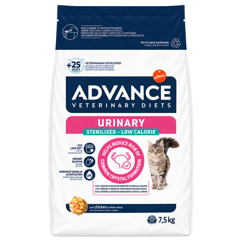Affinity Advance Veterinary Diets Urinary Sterilized Low Calorie pour chat
