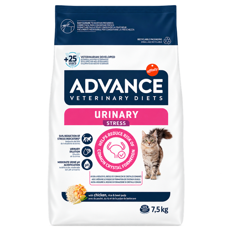 Affinity Advance Veterinary Diets Urinary Stress pour chat