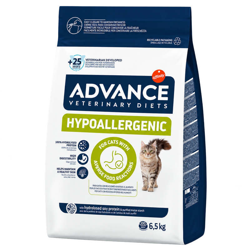 Affinity Advance Veterinary Diets Hypoallergenic pour chat