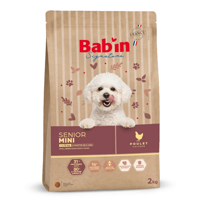 Bab'in Mini Senior - Poulet
