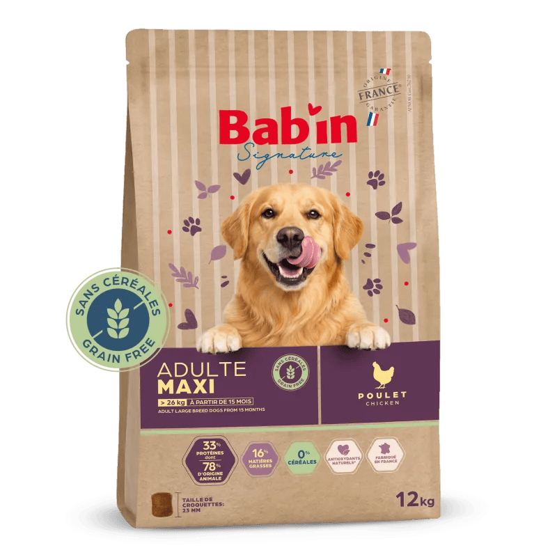 Bab'in Maxi Adulte Sans Céréales