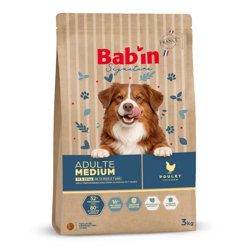 Bab'in Medium Adulte - Poulet
