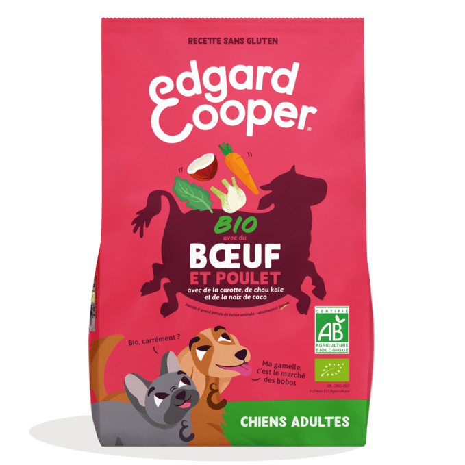 Edgard & Cooper Bœuf & Poulet Biologiques