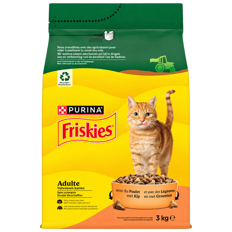 Friskies Au Poulet et aux Légumes