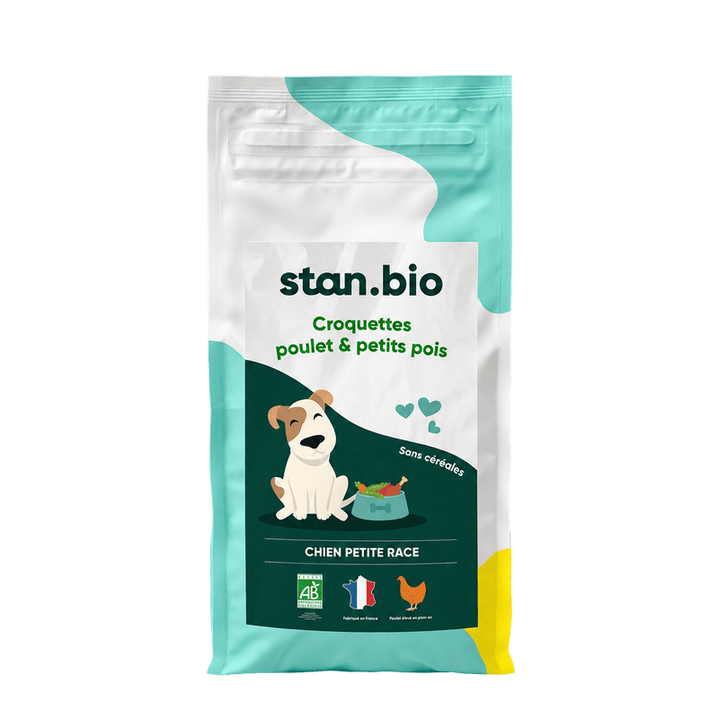 Stan.bio Croquettes Poulet & Petit Pois - Chien Petite Race